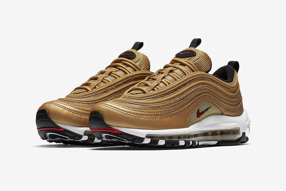 air max 97 metallic gold and silver